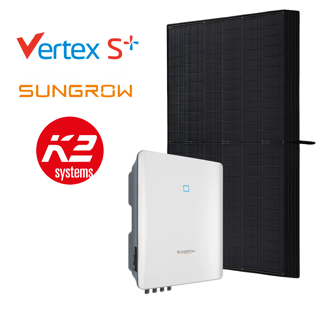 Sungrow 10kWp Complete PV System, with Battery Option, incl. Installation & Registration