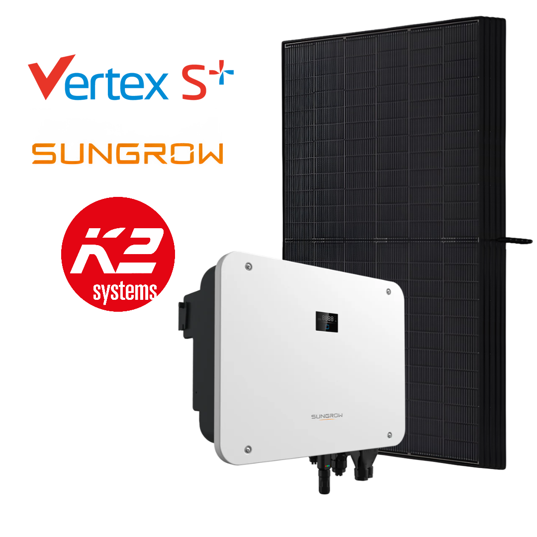 Sungrow 15kWp Complete PV System, with Battery Option, incl. Installation & Registration