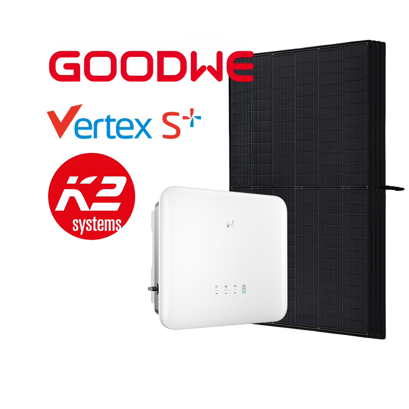 GoodWe 10-15kWp Complete PV System, with Battery Option, incl. Installation & Registration