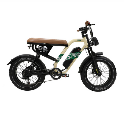 OneSport W66 Moto-Style E-Bike